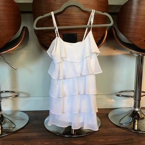 Candie’s Chiffon Ruffled Top